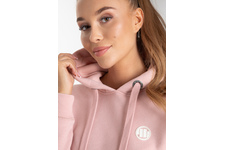 Bluza damska z kapturem Pit Bull Small Logo '21 - Różowa