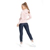 Bluza damska z kapturem Pit Bull Small Logo '21 - Różowa