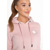 Bluza damska z kapturem Pit Bull Small Logo '21 - Różowa