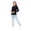 Bluza damska z kapturem Pit Bull Small Logo '21 - Czarna