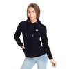 Bluza damska z kapturem Pit Bull Small Logo '21 - Czarna