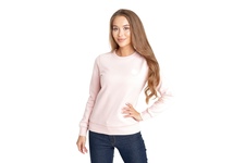 Bluza damska Pit Bull Small Logo '21 - Różowa