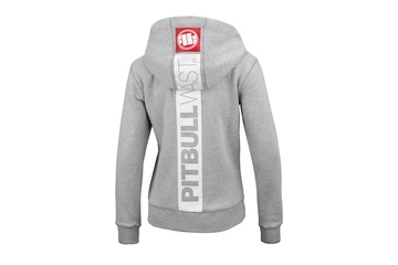 Bluza damska z kapturem Pit Bull Hilltop '21 - Szara