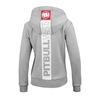 Bluza damska z kapturem Pit Bull Hilltop '21 - Szara