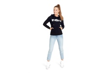 Bluza damska z kapturem Pit Bull Classic Boxing '21 - Czarna