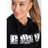 Bluza damska z kapturem Pit Bull Classic Boxing '21 - Czarna