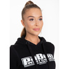 Bluza damska z kapturem Pit Bull Classic Boxing '21 - Czarna