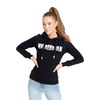 Bluza damska z kapturem Pit Bull Classic Boxing '21 - Czarna
