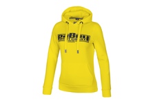 Bluza damska z kapturem Pit Bull Classic Boxing '21 - Żółta