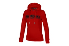 Bluza damska z kapturem Pit Bull Classic Boxing '21 - Czerwona