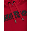 Bluza damska z kapturem Pit Bull Classic Boxing '21 - Czerwona