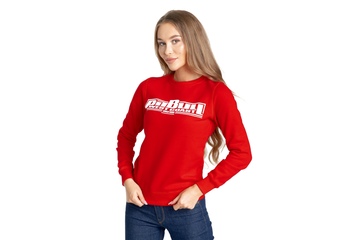 Bluza damska Pit Bull Classic Boxing '21 - Czerwona