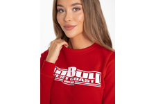 Bluza damska Pit Bull Classic Boxing '21 - Czerwona