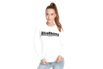 Bluza damska Pit Bull Classic Boxing '21 - Biała