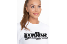 Bluza damska Pit Bull Classic Boxing '21 - Biała