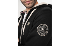 Bluza rozpinana z kapturem Pit Bull Ruffin II '21 - Czarna