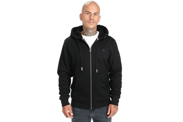 Bluza rozpinana z kapturem Pit Bull Ruffin II '21 - Czarna
