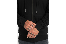 Bluza rozpinana z kapturem Pit Bull Ruffin II '21 - Czarna