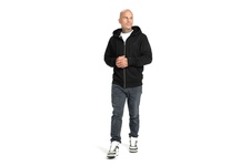 Bluza rozpinana z kapturem Pit Bull Ruffin II '21 - Czarna