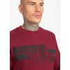 Bluza Pit Bull Classic Logo '21 - Bordowa