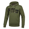 Bluza z kapturem Pit Bull Classic Logo '21 - Oliwkowa