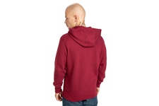 Bluza z kapturem Pit Bull Classic Logo '21 - Bordowa