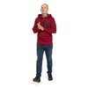 Bluza z kapturem Pit Bull Classic Logo '21 - Bordowa