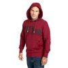 Bluza z kapturem Pit Bull Classic Logo '21 - Bordowa