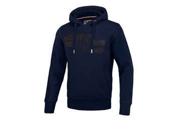 Bluza z kapturem Pit Bull Classic Logo '21 - Granatowa