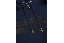 Bluza z kapturem Pit Bull Classic Logo '21 - Granatowa
