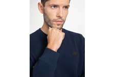 Bluza Pit Bull Pique Small Logo '21 - Granatowa