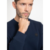 Bluza Pit Bull Pique Small Logo '21 - Granatowa