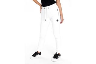 Spodnie dresowe damskie Pit Bull Small Logo '21 - Białe