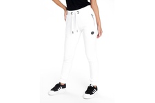 Spodnie dresowe damskie Pit Bull Small Logo '21 - Białe