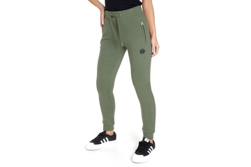 Spodnie dresowe damskie Pit Bull Small Logo '21 - Oliwkowe