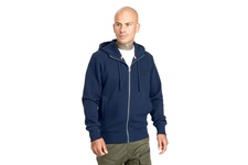 Bluza rozpinana z kapturem Pit Bull Pique Small Logo '21 - Granatowa
