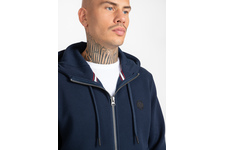 Bluza rozpinana z kapturem Pit Bull Pique Small Logo '21 - Granatowa