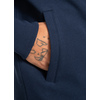 Bluza rozpinana z kapturem Pit Bull Pique Small Logo '21 - Granatowa