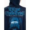 Bluza z kapturem Pit Bull Blue Eyed Devil '21 - Granatowa