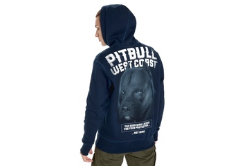 Bluza z kapturem Pit Bull Black Dog '21 - Granatowa