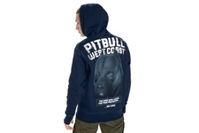 Bluza z kapturem Pit Bull Black Dog '21 - Granatowa