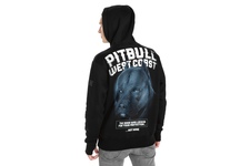 Bluza z kapturem Pit Bull Black Dog '21 - Czarna