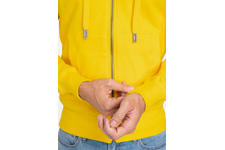 Bluza rozpinana z kapturem Pit Bull Small Logo '21 - Żółta