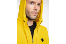 Bluza rozpinana z kapturem Pit Bull Small Logo '21 - Żółta