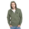 Bluza rozpinana z kapturem Pit Bull Small Logo '21 - Oliwkowa