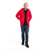 Bluza rozpinana z kapturem Pit Bull Small Logo '21 - Czerwona