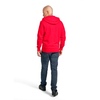 Bluza rozpinana z kapturem Pit Bull Small Logo '21 - Czerwona
