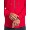 Bluza rozpinana z kapturem Pit Bull Small Logo '21 - Czerwona