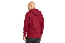 Bluza rozpinana z kapturem Pit Bull Small Logo '21 - Bordowa