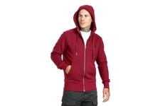Bluza rozpinana z kapturem Pit Bull Small Logo '21 - Bordowa